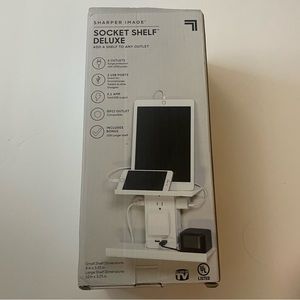 Socket Shelf Deluxe. Sharper Image